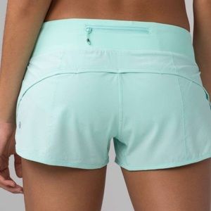 Lululemon Speed Up Low-Rise Lined Short 2.5” Tonic Sea